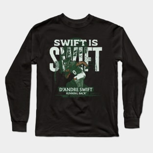 D'Andre Swift Philadelphia Swift Is Swift Long Sleeve T-Shirt